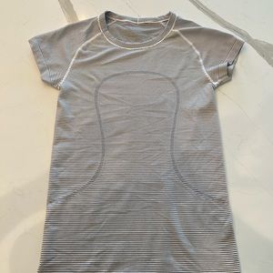 Lululemon Striped Short Sleeve
